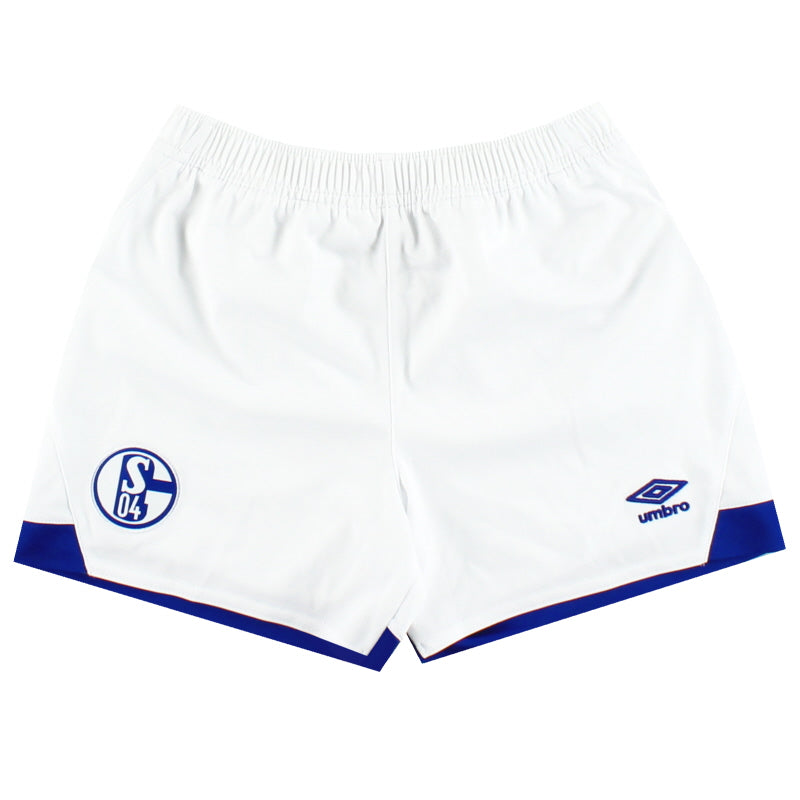 2018-19 Schalke Umbro Home Shorts *As New* 2-3 Years