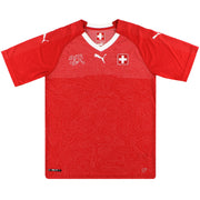 2018-19 Switzerland Puma Home Shirt S - Classic Football Kit