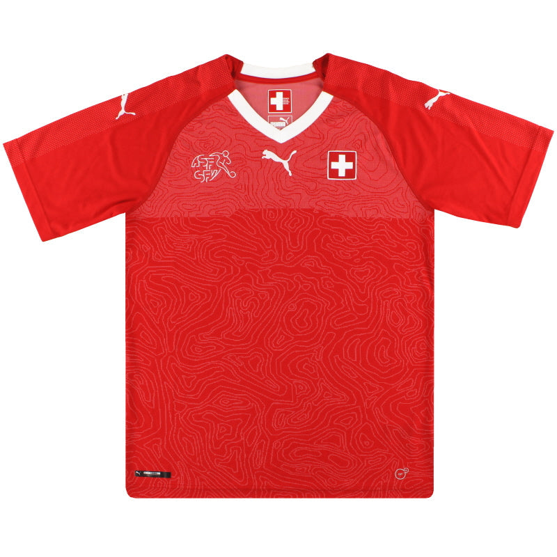 2018-19 Switzerland Puma Home Shirt S - Classic Football Kit