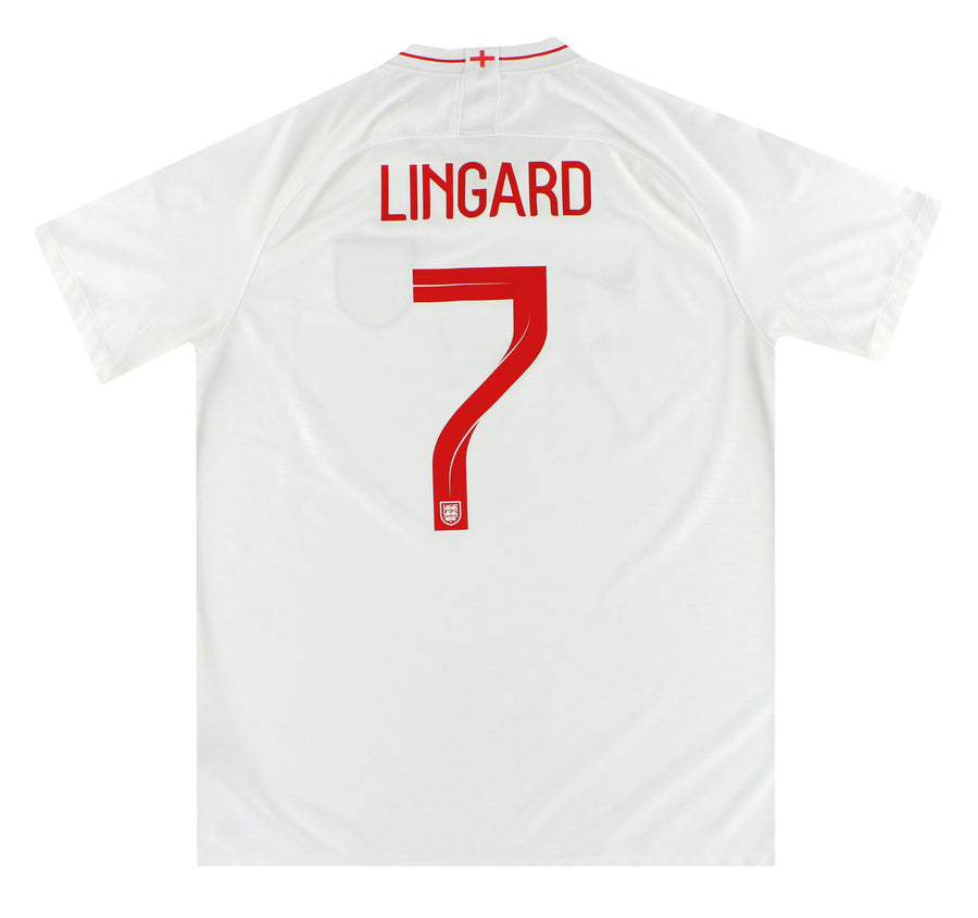 2018-19 England Nike Home Shirt Lingard #7 XL