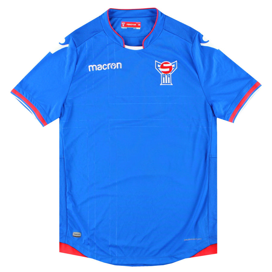 2018-19 Faroe Islands Macron Away Shirt *Mint* XL - Classic Football Kit