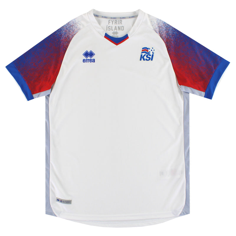 2018-19 Iceland Errea Away Shirt XL