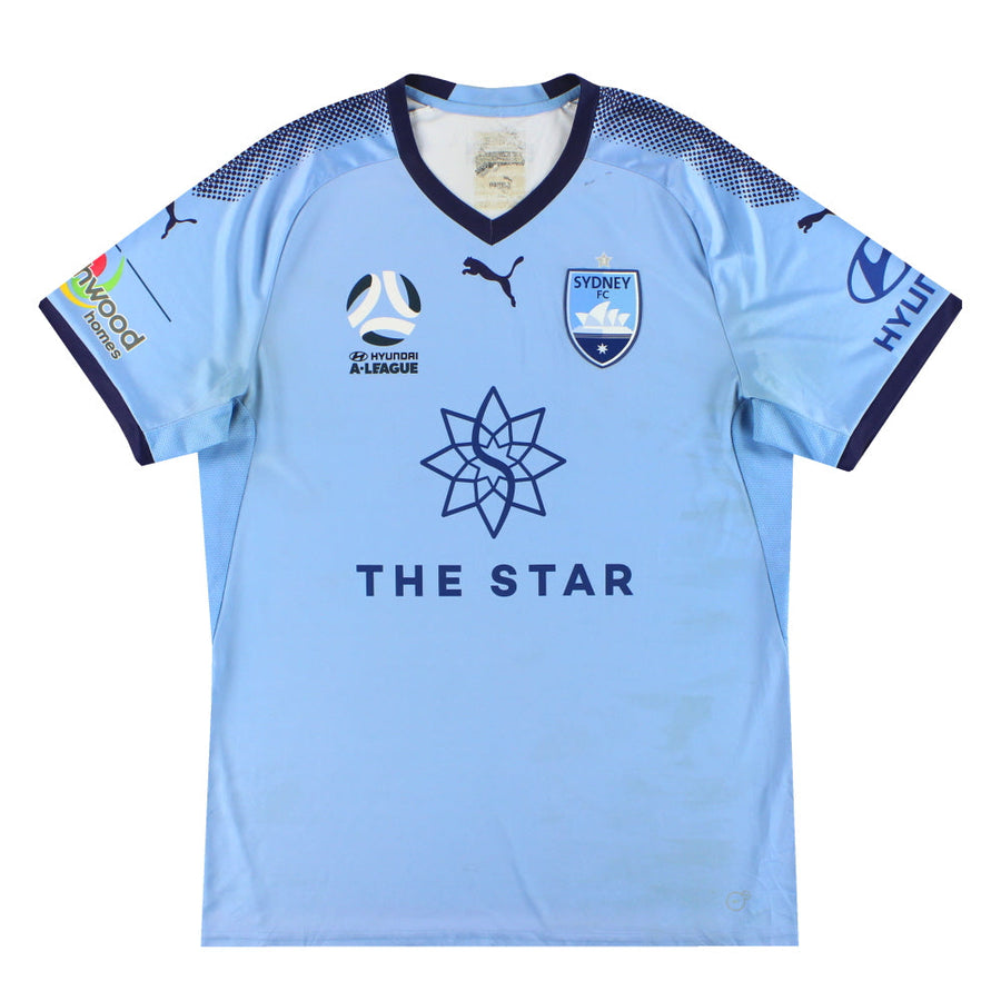 2018-19 Sydney FC Puma 'Signed' Home Shirt L