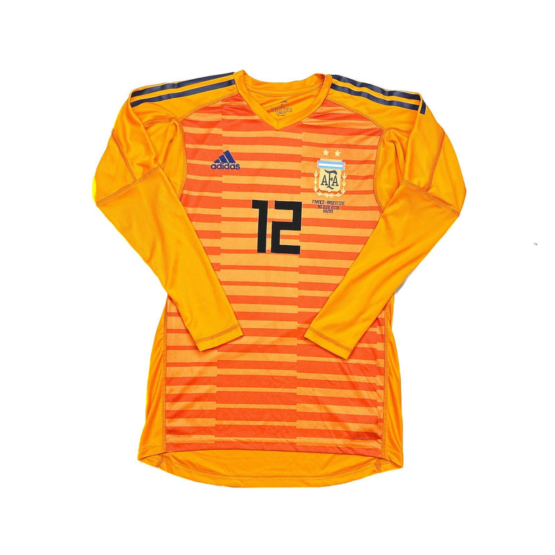 2018/19 Argentina Armani #12 *Player Issue* GK Shirt (S) Adidas