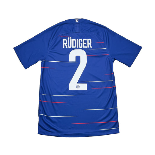2018/19 Chelsea Rudiger #2 Home Shirt (S) Nike