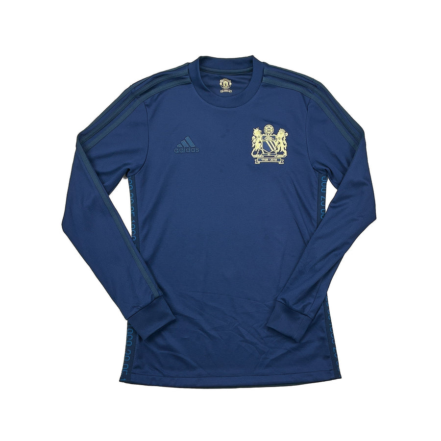 2018/19 Manchester United L/S '50 Year Anniversary' Shirt (XS) Adidas