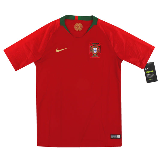 2018 Portugal Nike Home Shirt *w/tags* L.Boys