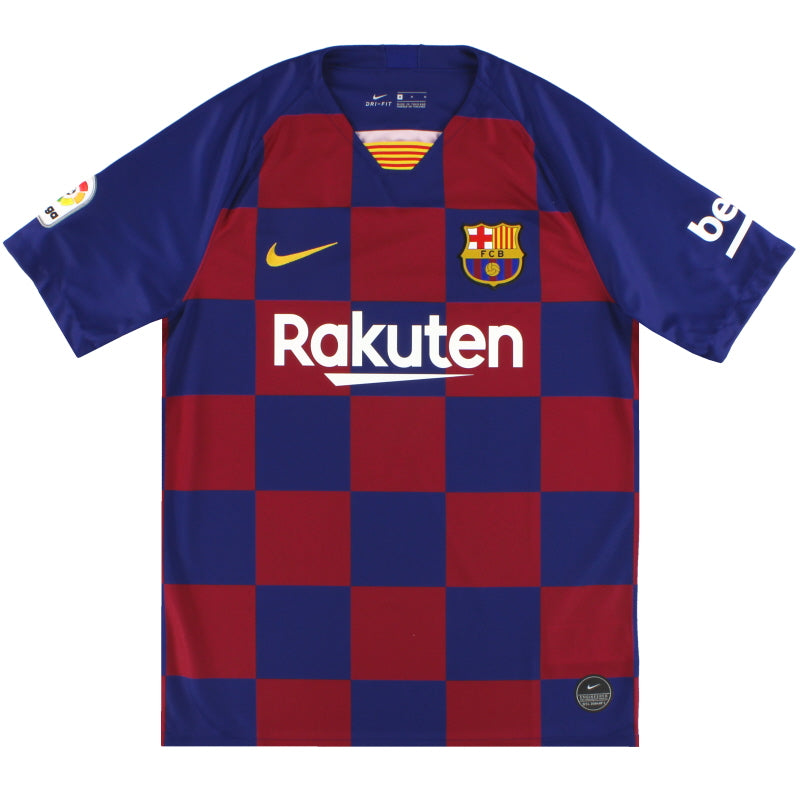2019-20 Barcelona Nike Home Shirt M - Classic Football Kit