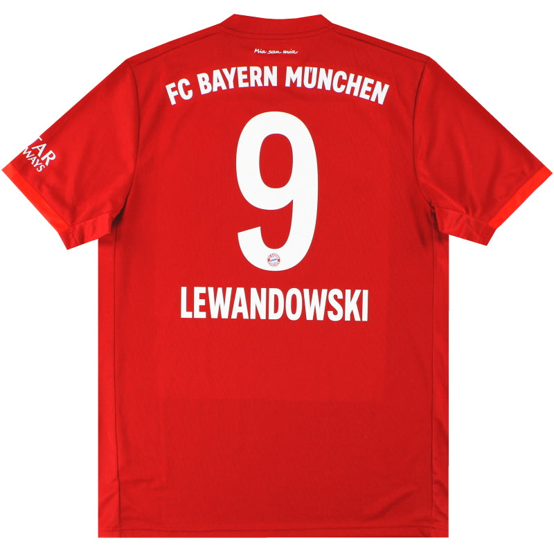 2019-20 Bayern Munich adidas Home Shirt Lewandowski #9 L.Boys XL