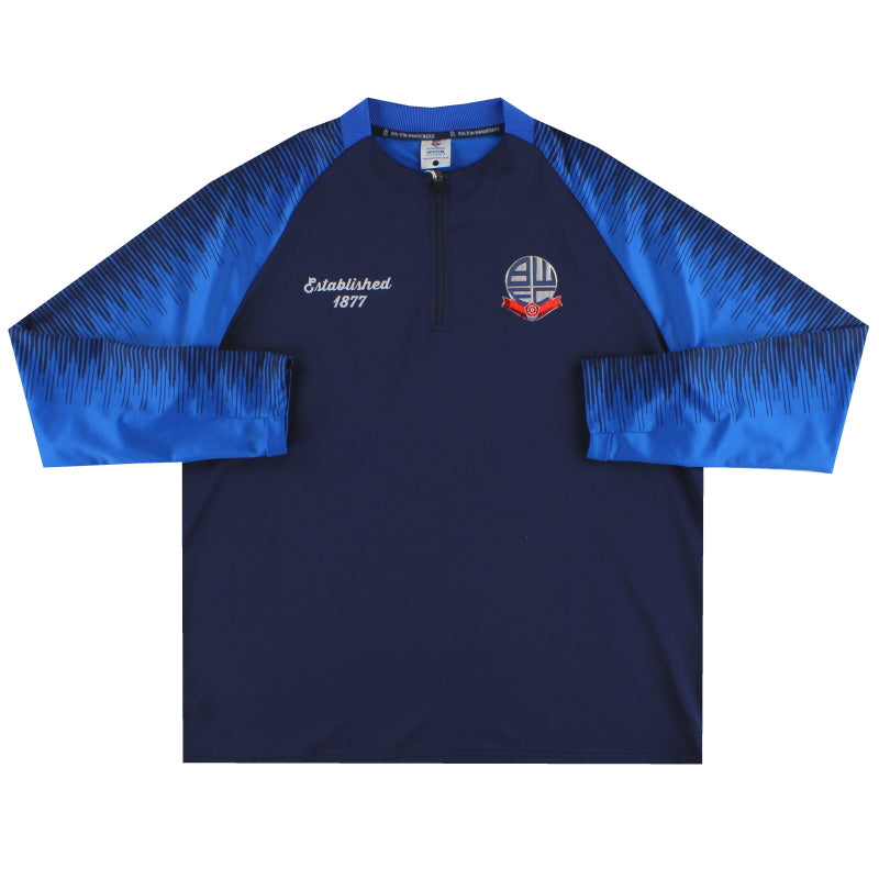 2019-20 Bolton Established 1877 1/4 Zip Training Top XXL