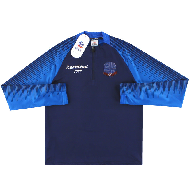 2019-20 Bolton Established 1877 1/4 Zip Training Top *BNIB* L.Boys