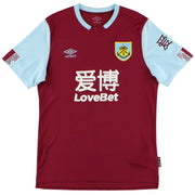 2019-20 Burnley Umbro Home Shirt L