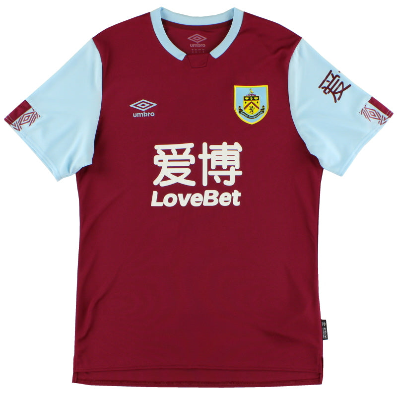 2019-20 Burnley Umbro Home Shirt L
