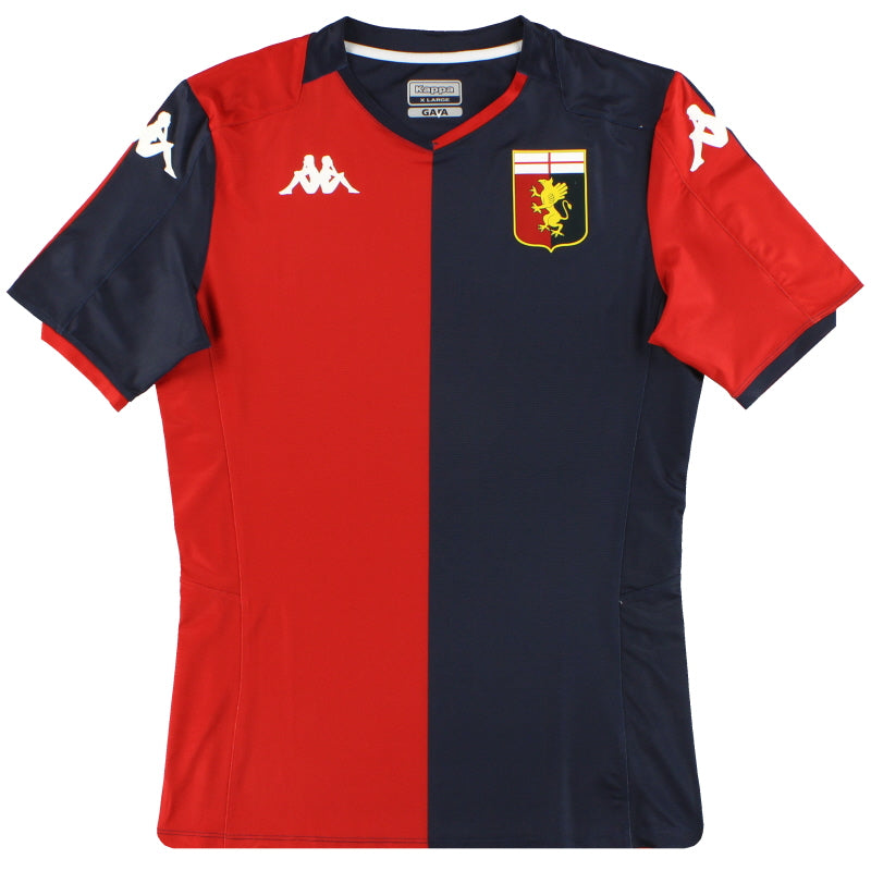 2019-20 Genoa Kappa Authentic Home Shirt *BNIB* S - Classic Football Kit