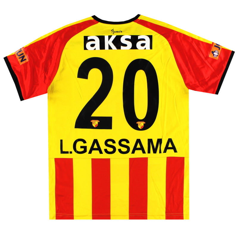 2019-20 Goztepe Puma Player Issue Home Shirt L.Gassama #20 *As New*