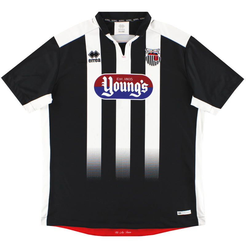 2019-20 Grimsby Town Macron Home Shirt XXXL - Classic Football Kit