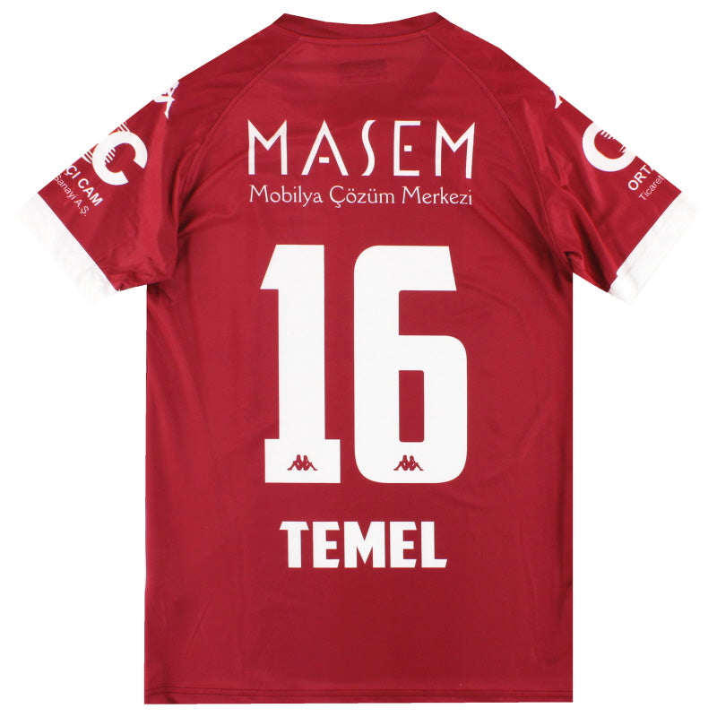 2019-20 Inegolspor Player Issue Home Shirt Temel #16 *As New* M