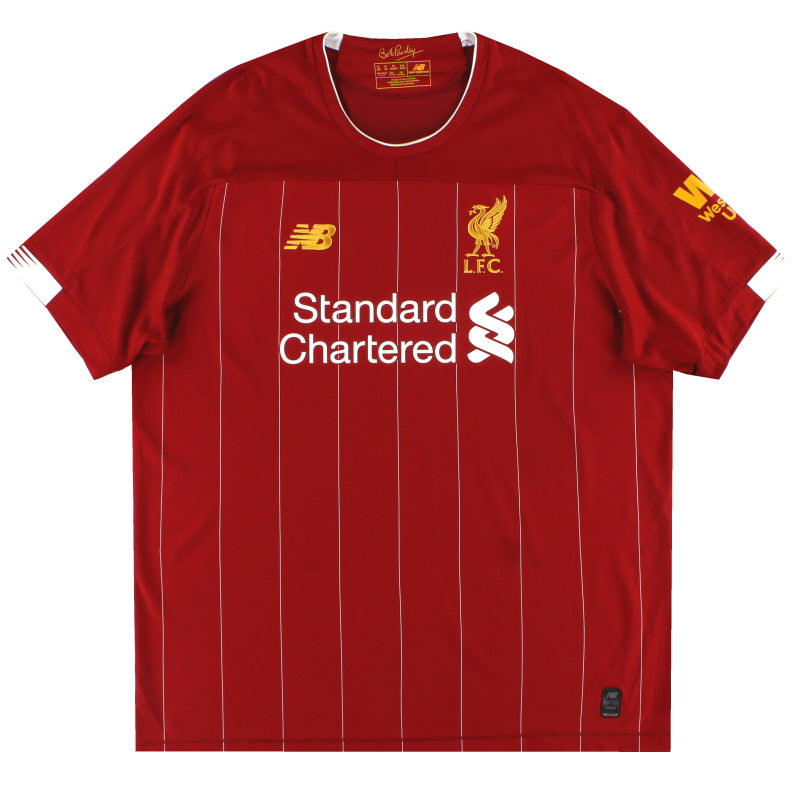2019-20 Liverpool New Balance Home Shirt M