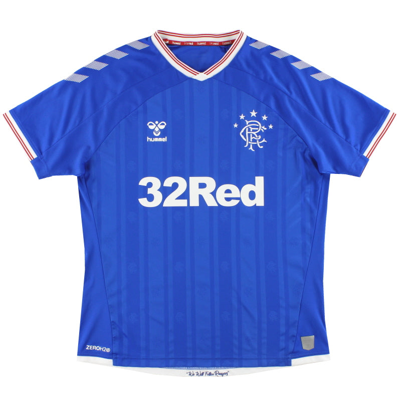2019-20 Rangers Hummel Home Shirt L