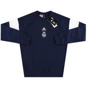 2019-20 Real Madrid adidas Crew Sweatshirt *w/tags* Youth S