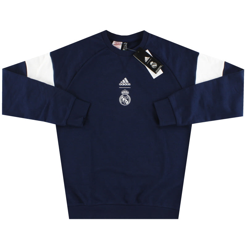 2019-20 Real Madrid adidas Crew Sweatshirt *w/tags* Youth S