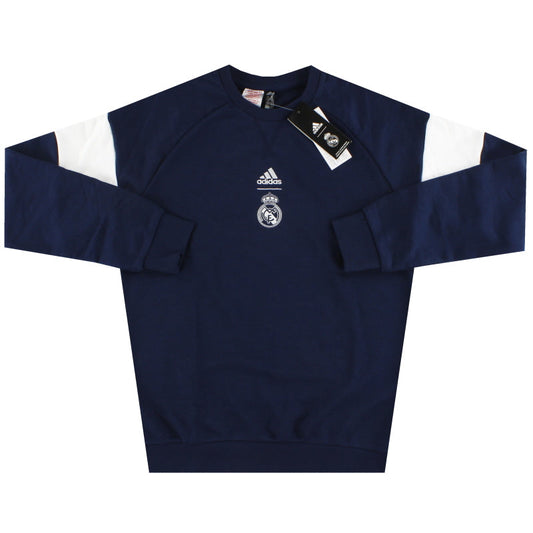 2019-20 Real Madrid adidas Crew Sweatshirt *w/tags* Youth XS