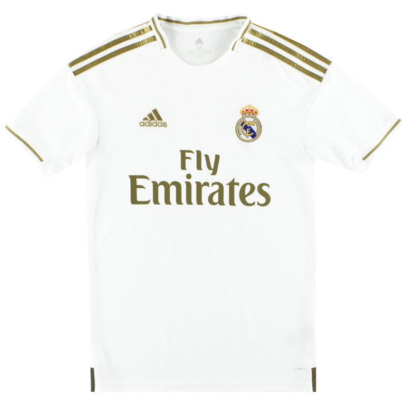2019-20 Real Madrid adidas Home Shirt L.Boys - Classic Football Kit