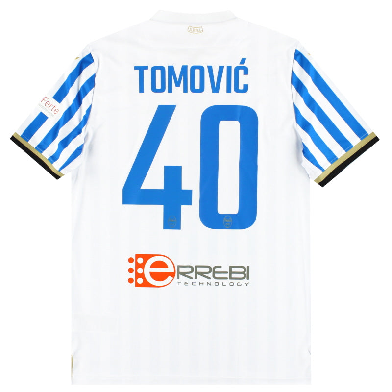 2019-20 SPAL Macron Home Shirt Tomovic #40 *w/tags* L