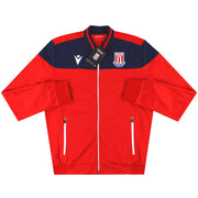 2019-20 Stoke City Macron Walkout Jacket *BNIB* S - Classic Football Kit