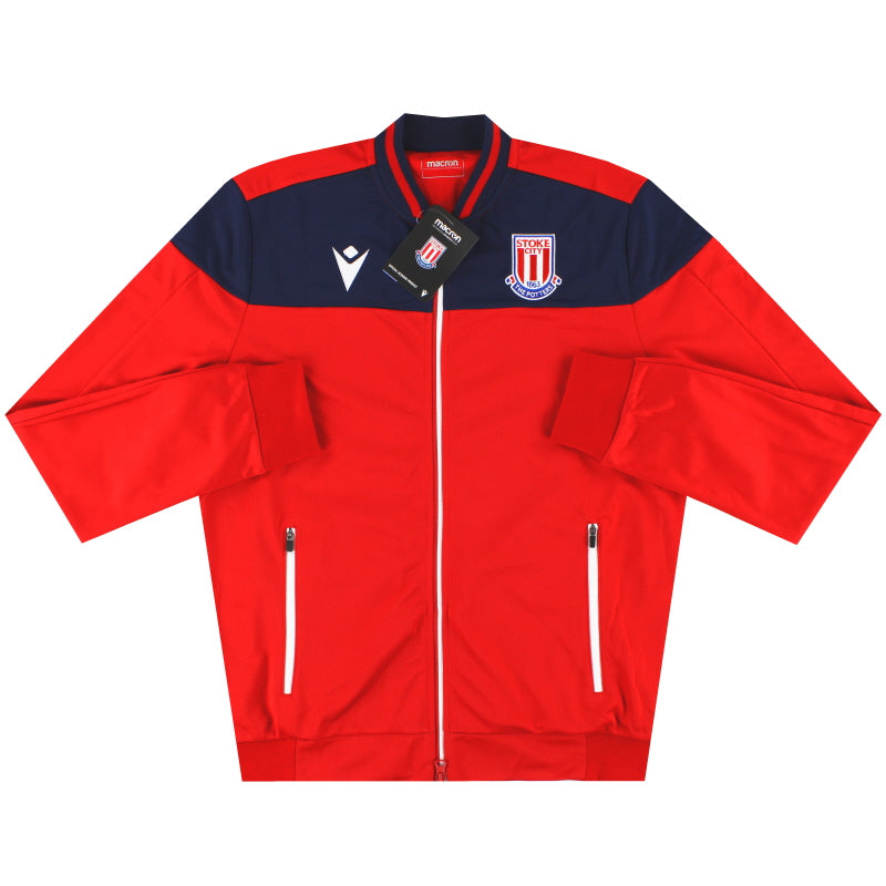 2019-20 Stoke City Macron Walkout Jacket *BNIB* S - Classic Football Kit