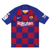 2019-20 Barcelona Player Issue Vaporknit Home Shirt M - Classic Football Kit