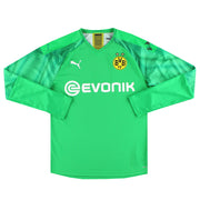 2019-20 Dortmund Puma Goalkeeper Shirt L - Classic Football Kit