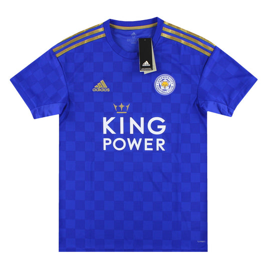 2019-20 Leicester adidas Home Shirt M