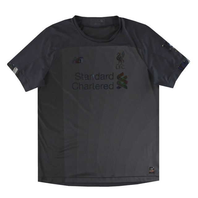 2019-20 Liverpool New Balance Blackout Shirt XL