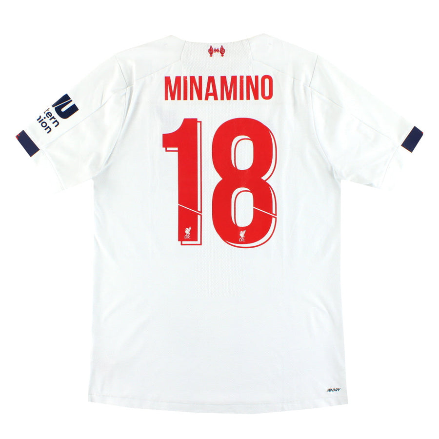 2019-20 Liverpool New Balance Elite Away Shirt Minamino #18 XL - Classic Football Kit