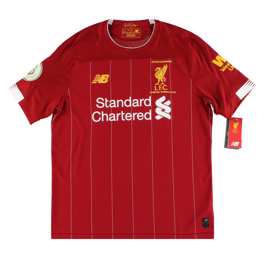 2019-20 Liverpool New Balance Home Shirt Champions #20 *w/tags* M