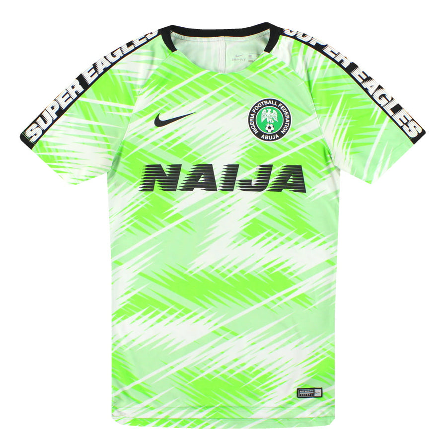 2019 Nigeria Nike Training Shirt S - Classic Football Kit