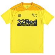 2020-21 Derby County Umbro Goalkeeper Shirt M - Classic Football Kit