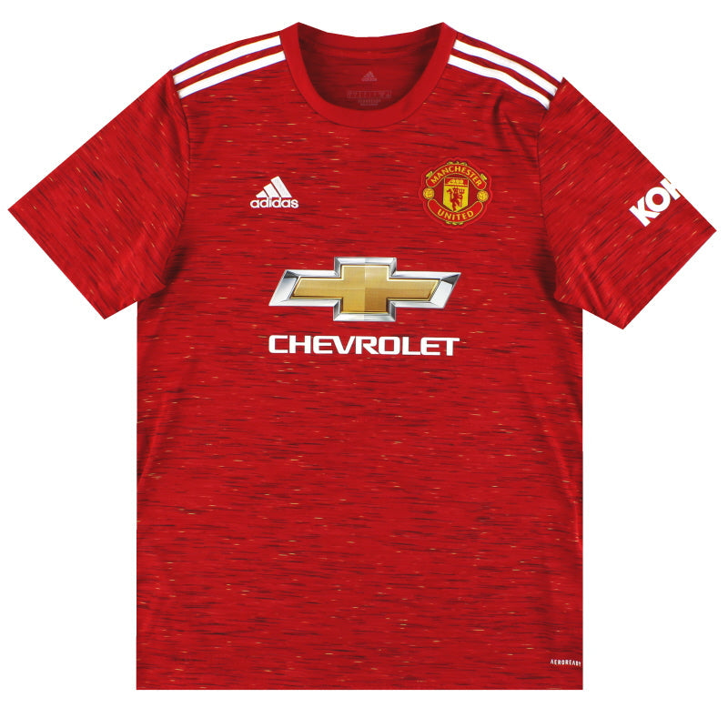 2020-21 Manchester United adidas Home Shirt *Mint* M
