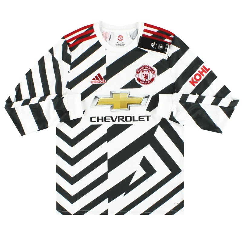 2020-21 Manchester United adidas Third Shirt L/S *w/tags* XL.Boys - Classic Football Kit