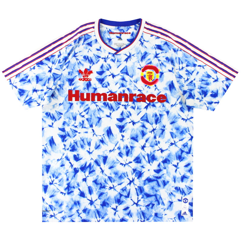 2020-21 Manchester United adidas Human Race Shirt *Mint* M