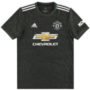 2020-21 Manchester United adidas Away Shirt M - Classic Football Kit