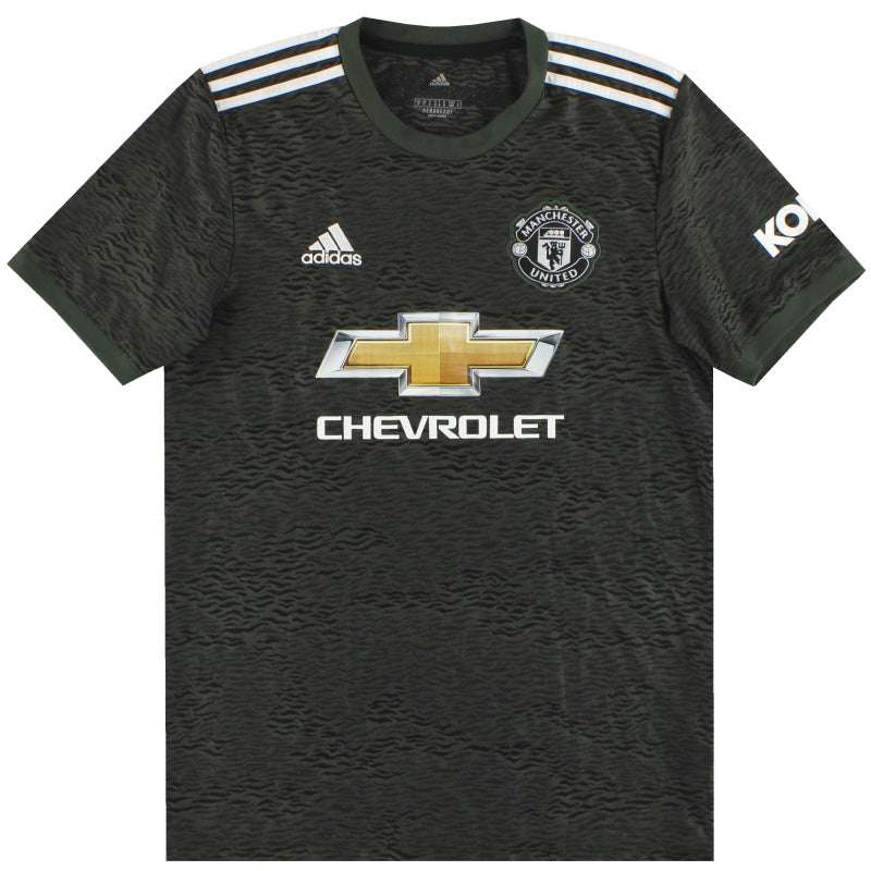 2020-21 Manchester United adidas Away Shirt M - Classic Football Kit