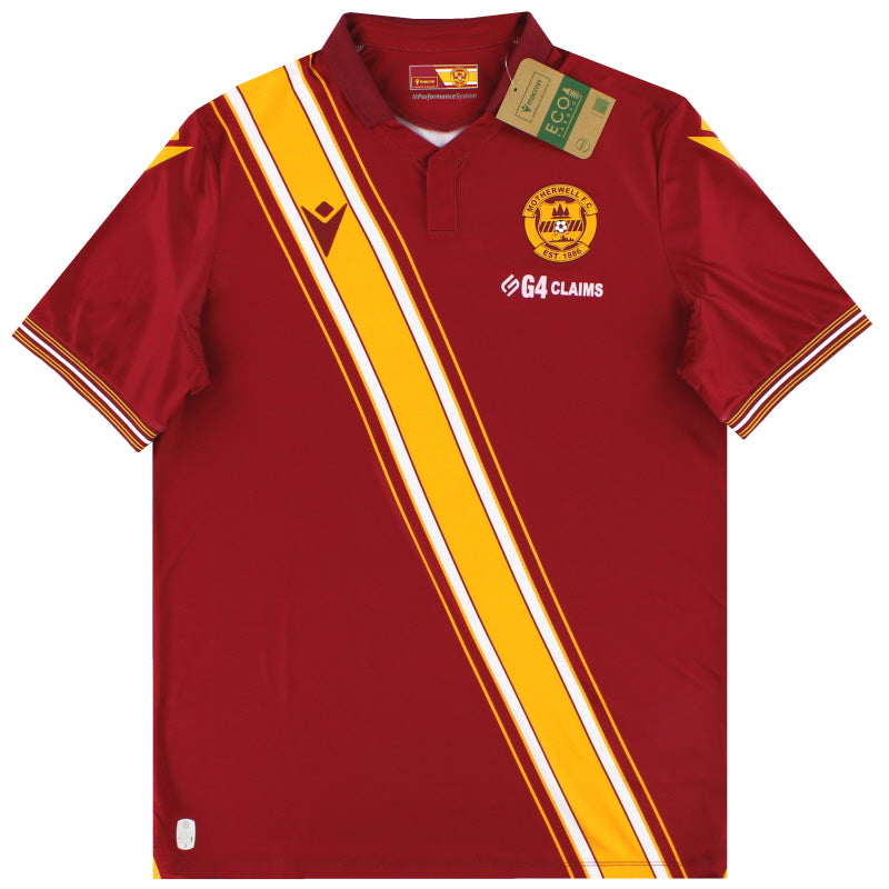 2023-24 Motherwell Macron Away Shirt *BNIB* L