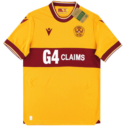 2023-24 Motherwell Macron Home Shirt *BNIB*