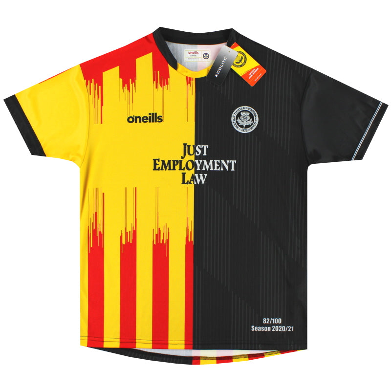 2020-21 Partick Thistle O'Neills Limited Edition Shirt *w/tags* M - Classic Football Kit
