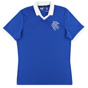 2020-21 Rangers Castore Retro Home Shirt *As New* XXXL