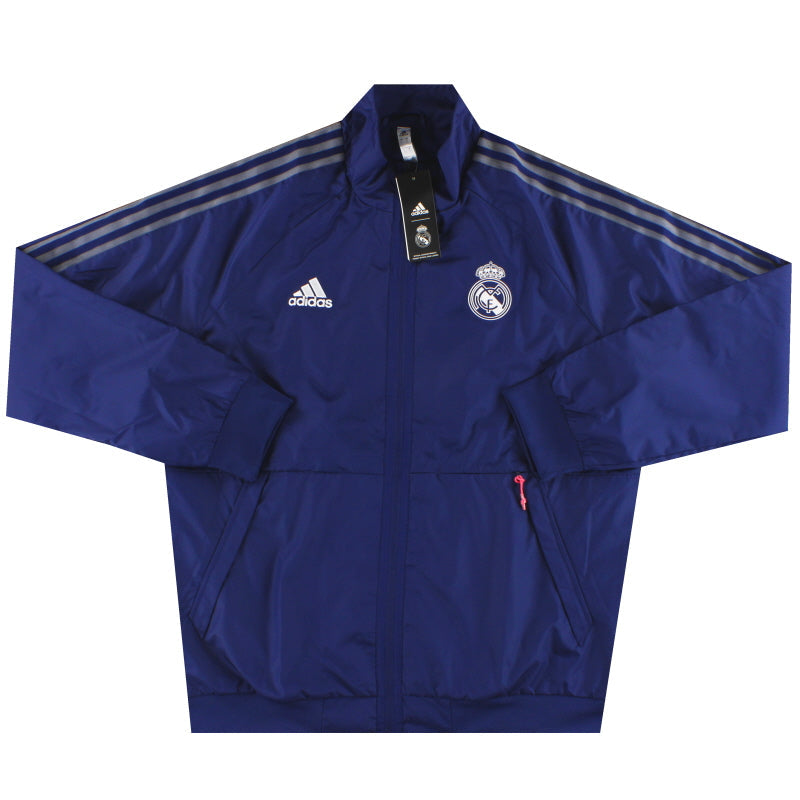 2020-21 Real Madrid adidas Anthem Jacket *BNIB* S - Classic Football Kit