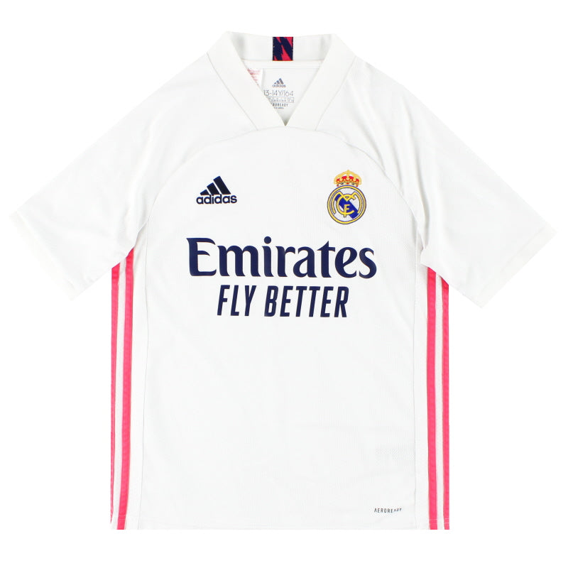 2020-21 Real Madrid adidas Home Shirt M - Classic Football Kit