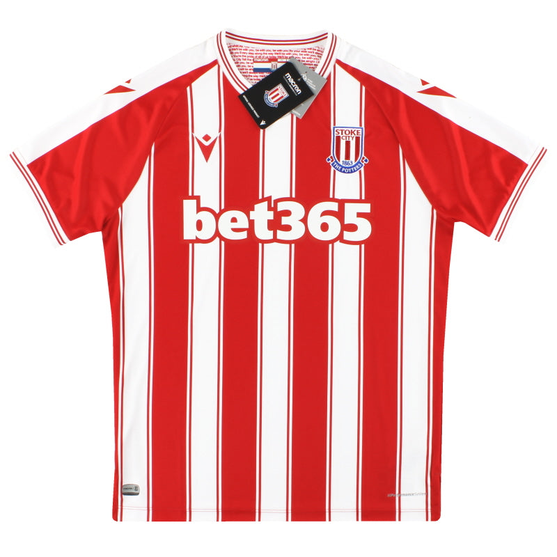2020-21 Stoke City Macron Home Shirt *w/tags* XXXL